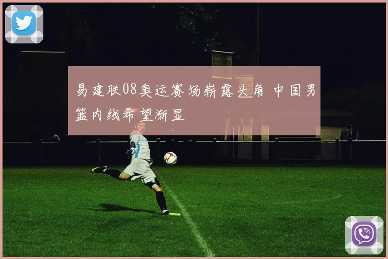 易建联08奥运赛场崭露头角 中国男篮内线希望渐显